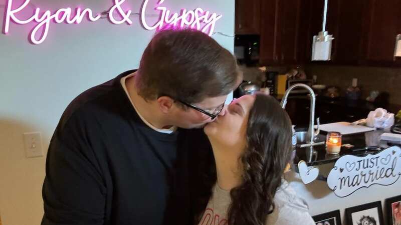 Gypsy Rose Blanchard kissed her husband to welcome in the New Year (Image: Instagram/ Gypsy Rose Blanchard)