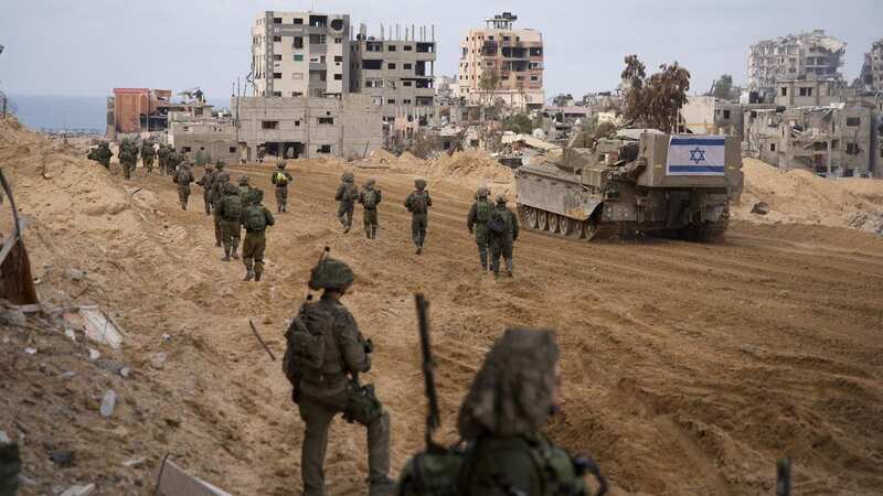 Israeli soldiers operating in the Gaza Strip (Image: Israeli Army/AFP via Getty Image)