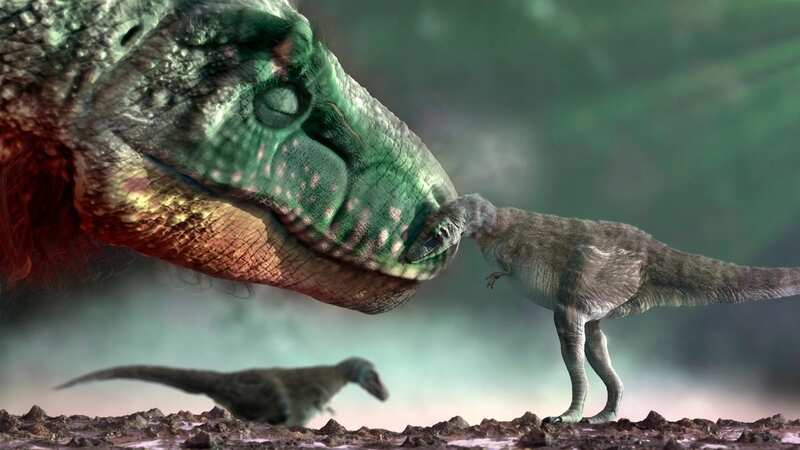 Findings suggest Tyrannosaur prey changed as they developed and grew (Image: Getty Images/Science Photo Library RF)