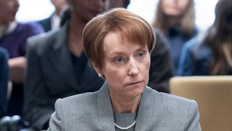 Actress Lia Williams portrays CEO Paula Vennells in ITV