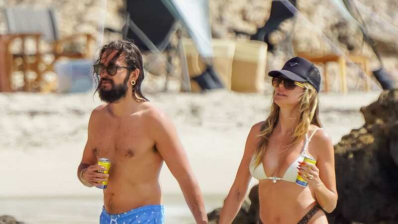 Heidi Klum and Tom Kaulitz have been holidaying in St Barts (Image: EliotPress/MEGA)