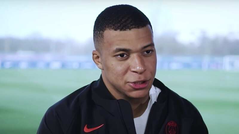 Kylian Mbappe has not yet decided whether or not to join Real Madrid in the summer (Image: PSG YouTube)