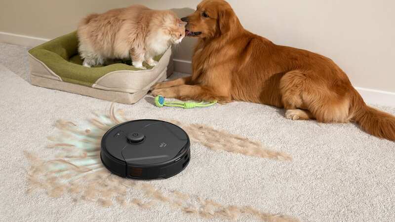 This robot vacuum with tangle free rollers is my new favourite home gadget