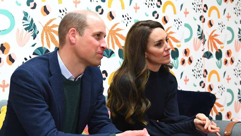 William was joined by wife Kate on the visit (Image: Andrew Teebay Liverpool Echo)