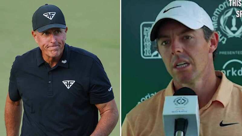 Phil Mickelson issues unexpected response after Rory McIlroy makes LIV u-turn