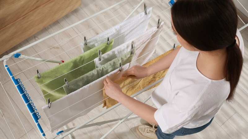 Drying clothes indoors doesn