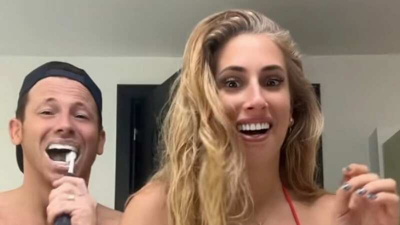 Stacey Solomon left horrified as she shows off cheeky present from Joe Swash