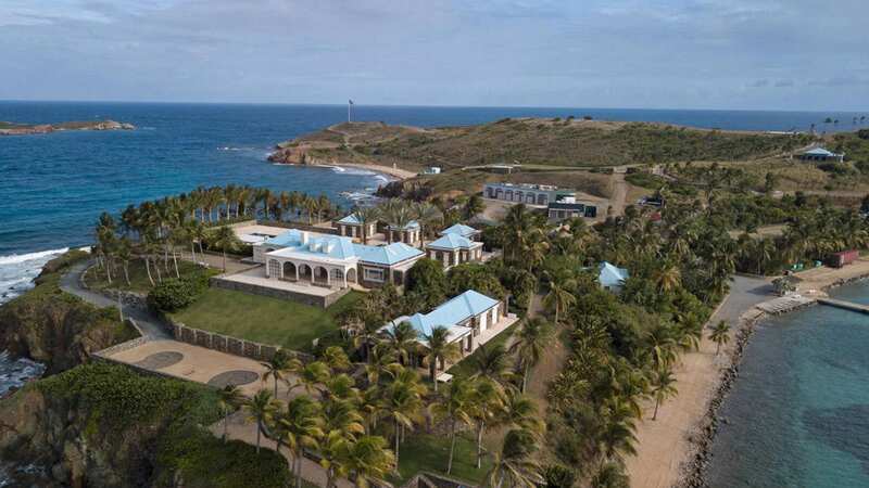 Jeffrey Epstein’s private island is to be turned into a luxury resort (Image: TNS)