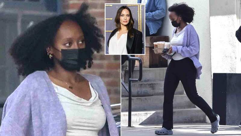 Zahara Jolie was seen out in Los Angeles