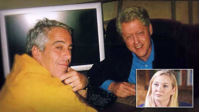 Paedophile sex offender Jeffrey Epstein pictured with former president Bill Clinton (Image: Enterprise News and Pictures)