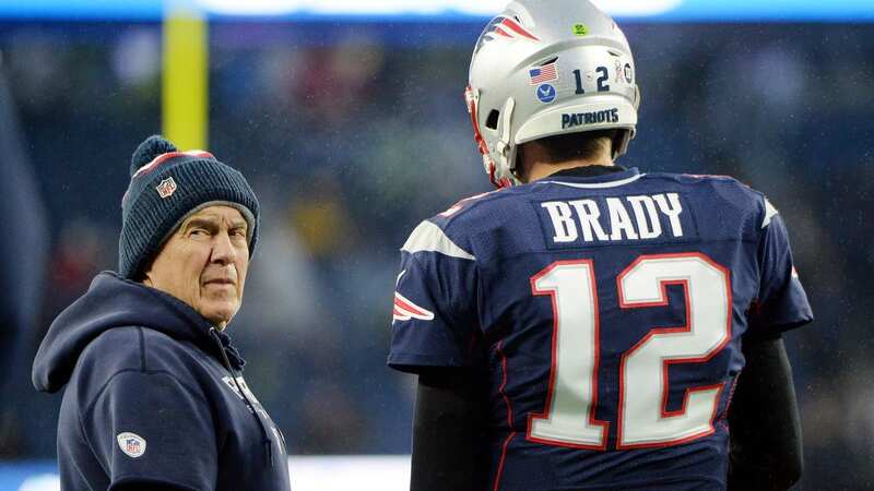 The debate over whether Bill Belichick or Tom Brady deserves more credit over the success of the New England Patriots over the last two decades rages on (Image: Kathryn Riley/Getty Images)