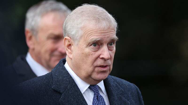 Prince Andrew last month on Christmas Day (Image: AFP via Getty Images)
