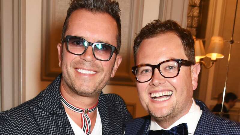 Alan Carr and Paul Drayton announced their separation in January 2022 (Image: Getty Images Europe)
