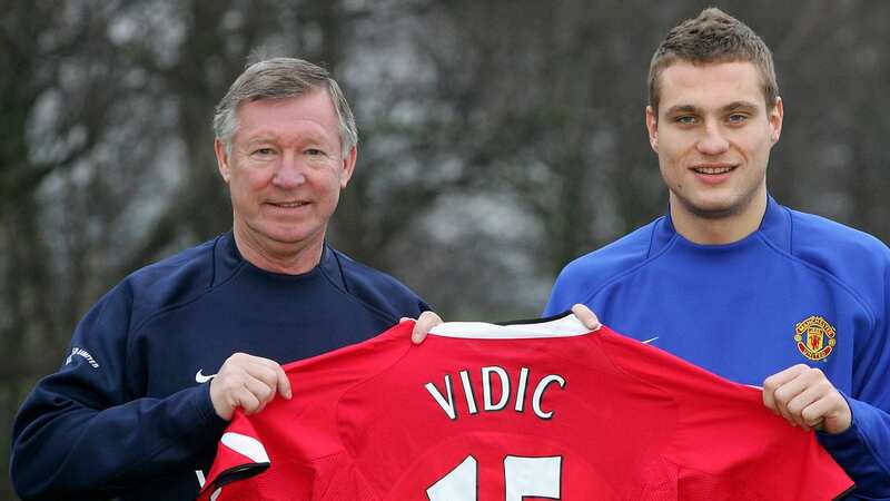 Nemanja Vidic was signed by Sir Alex Ferguson in January 2006 (Image: Getty Images)