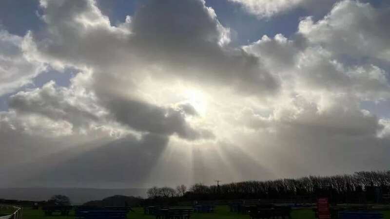 A church visitor took this spectacular cloud formation of the 