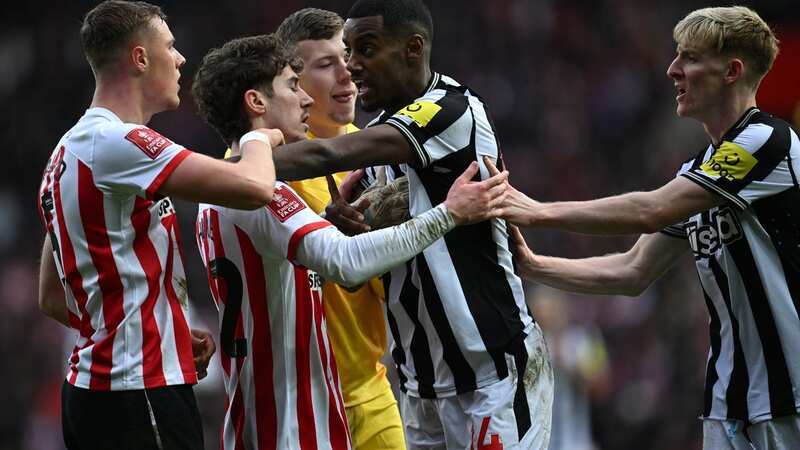 Alexander Isak scored twice as Newcastle eased to victory (Image: AFP via Getty Images)