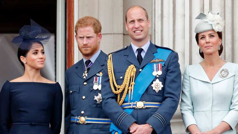 It has been said that the Sussexes are "struggling" to compete with the Waleses with American audiences (Image: Getty Images)