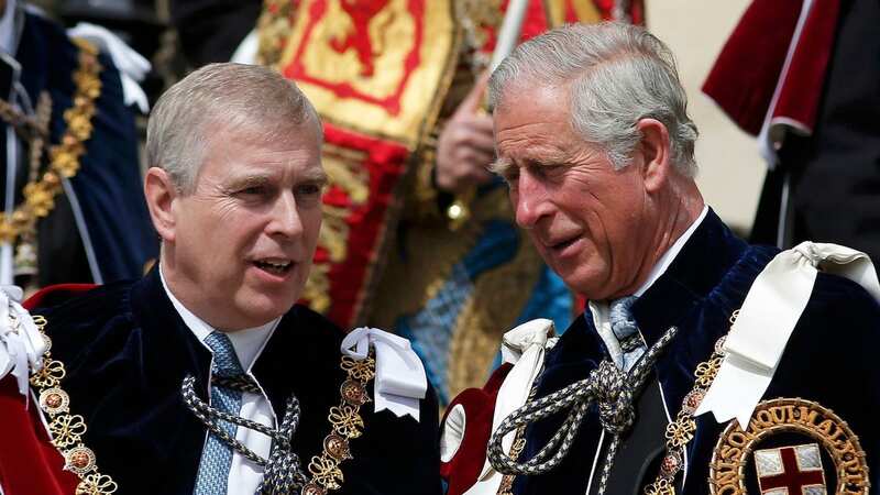 Prince Andrew and King Charles (Image: PA)