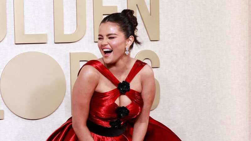 Selena Gomez has Marilyn moment at Golden Globes as dress nearly flies up