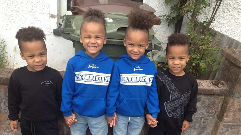 Kyson, Bryson, Leyton and Logan Hoath, all died in the house fire (Image: DevecaRose/Facebook)
