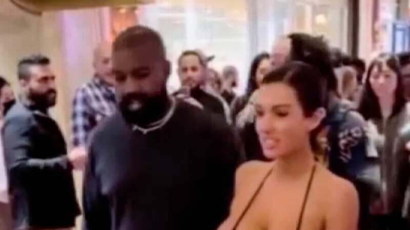 Kanye and Bianca stepped out in Las Vegas (Image: TMZ / BACKGRID)