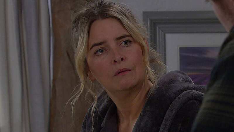 Emmerdale spoilers reveal Charity Dingle acts out violently next week (Image: ITV)