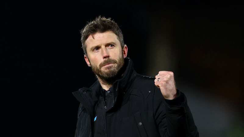 Michael Carrick, Manager of Middlesbrough celebrates following his side