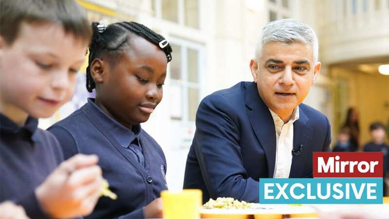 Sadiq Khan is extending his free school meals pilot for another year (Image: PA)
