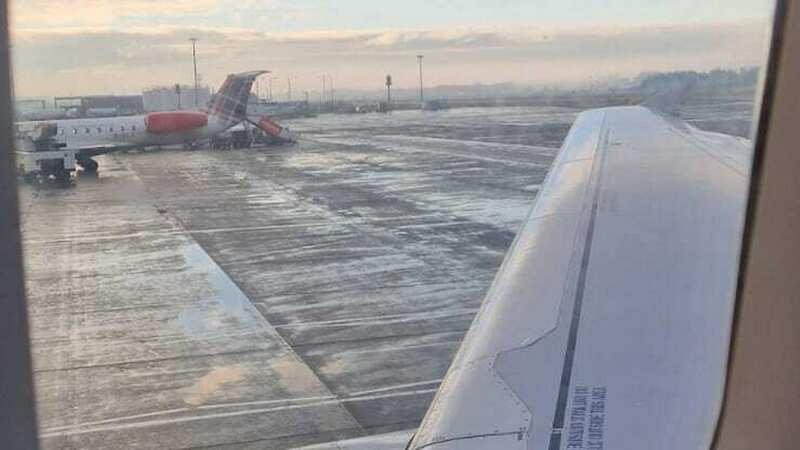 Passengers reported being stranded on their planes for a short period (Image: supplied)