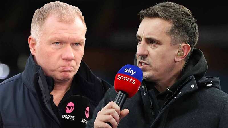 Gary Neville reacts to Paul Scholes foul-mouthed review of Man Utd tactic