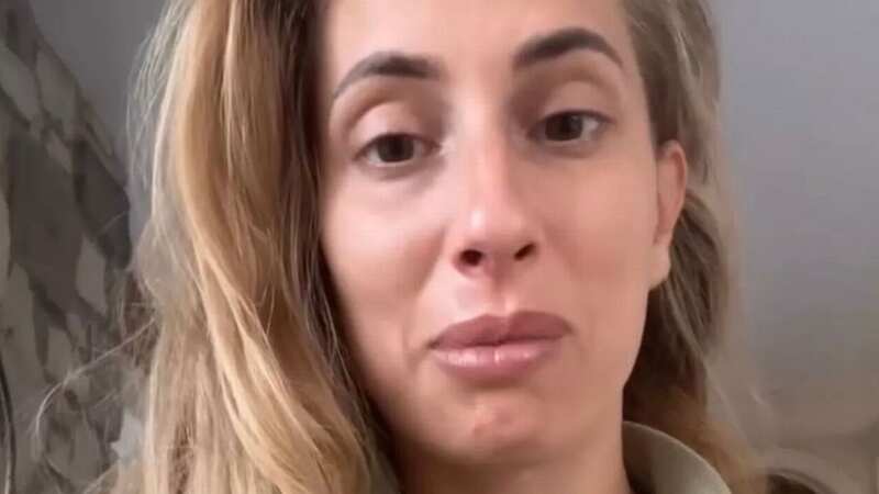 Stacey Solomon cries as she reveals friends