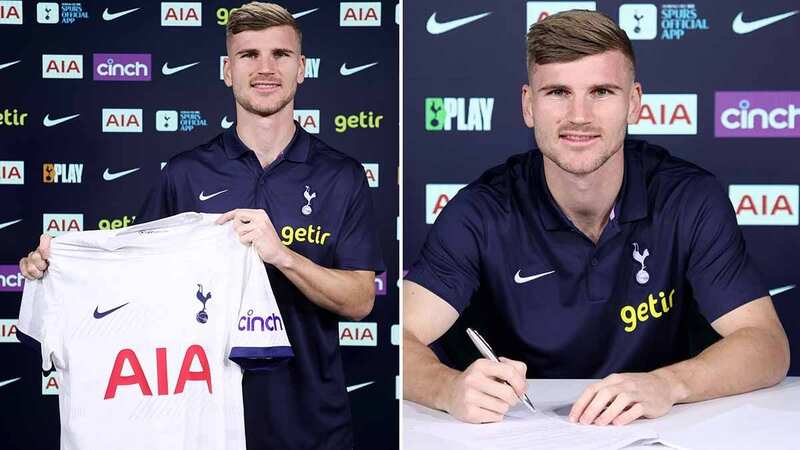 Timo Werner is on his way back to the Premier League (Image: Alex Morton/Tottenham Hotspur F.C./REX/Shutterstock)