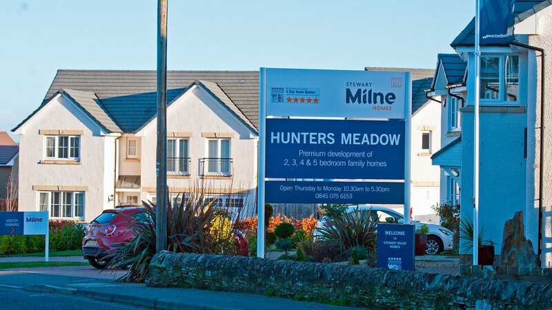 Stewart Milne Homes advertised new properties in Perth and Kinross (Image: Perthshire Advertiser)