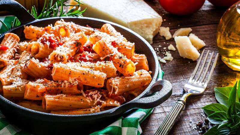 The pasta recipe is a rich source of protein (Image: Getty Images)