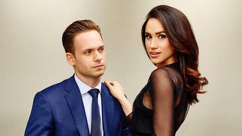 Was Patrick J Adams making a dig about Meghan Markle at the Golden Globes? (Image: Getty Images)