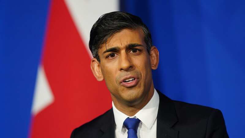 Rishi Sunak is facing a Tory revolt over his Rwanda legislation (Image: PA)