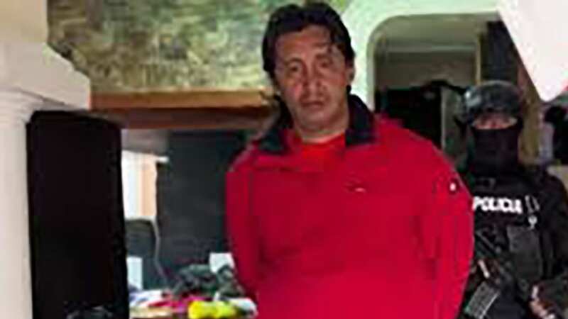 Fabricio Colon Pico, alias The Savage, has now escaped prison (Image: National Police)