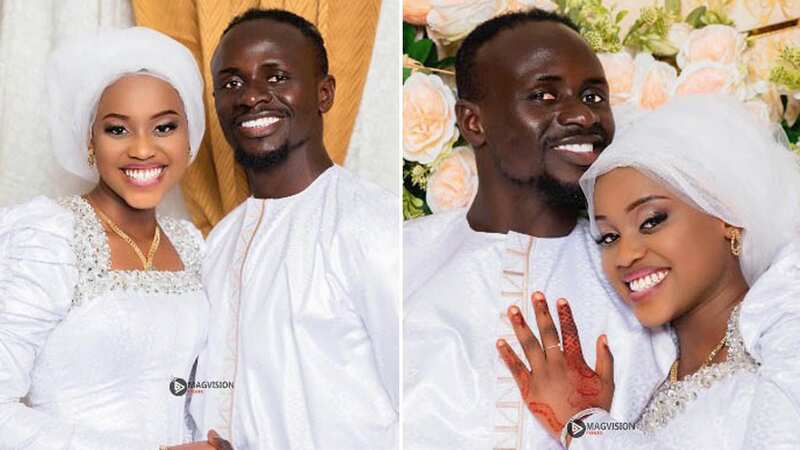 Sadio Mane married partner Aisha Tamba on Sunday (Image: magvision_evens_officiel/Instagram)