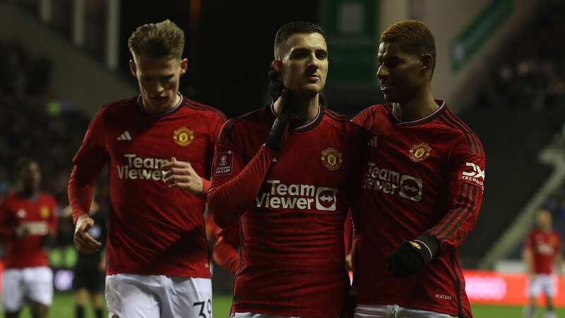 Manchester United booked their spot in the next round with a win over Wigan (Image: Manchester United via Getty Imag)