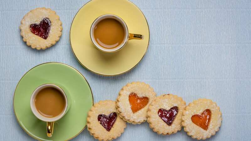 These lovely jam cookies are really easy to make - and taste delicious! (Image: Getty Images/iStockphoto)