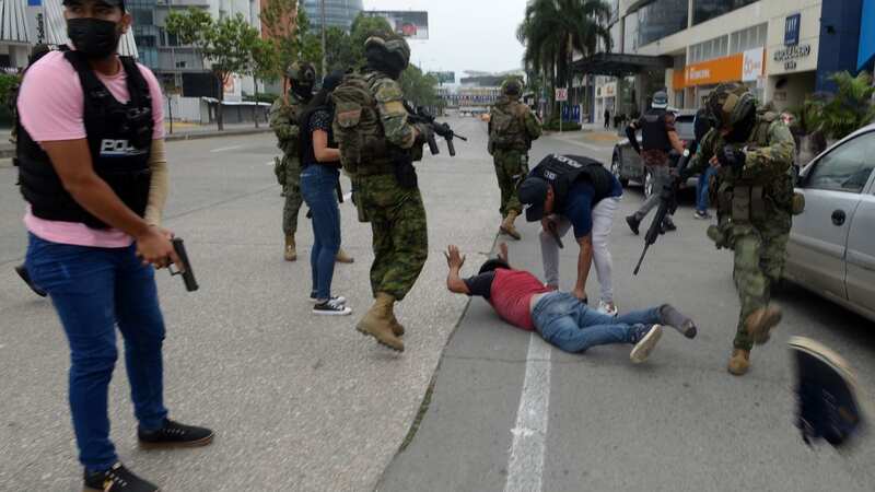 Gang violence has broken out in Ecuador (Image: Anadolu via Getty Images)