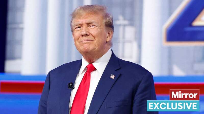 Former US President and 2024 Republican presidential hopeful Donald Trump speaks during a town hall in Des Moines, Iowa (Image: AFP via Getty Images)