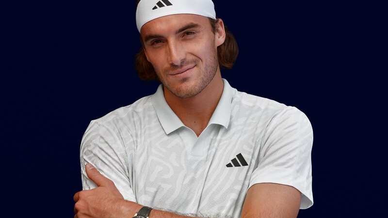 Stefanos Tsitsipas in the new Melbourne collection