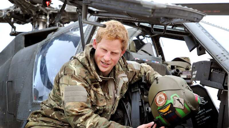 Harry on a tour of duty in Afghanistan in 2012 (Image: PA)