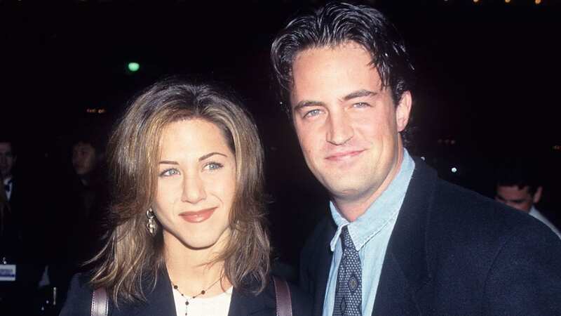 Jennifer Aniston and Matthew Perry starred alongside each other on Friends (Image: Getty)