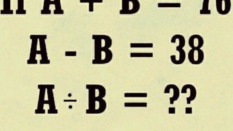 The puzzle has people arguing over the right answer (full image below) (Image: @quiz_riddles/X)