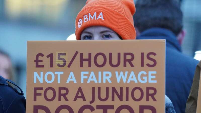 Junior doctors were on strike earlier this month (Image: PA)