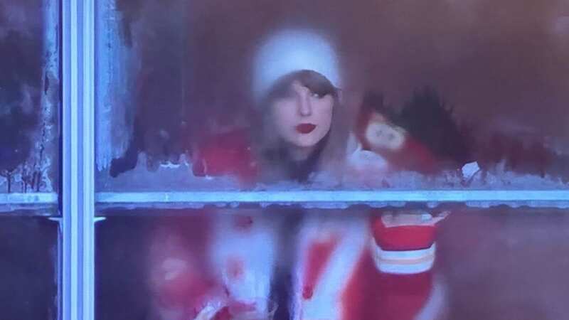 Taylor Swift inside a frozen suite (Image: No credit)
