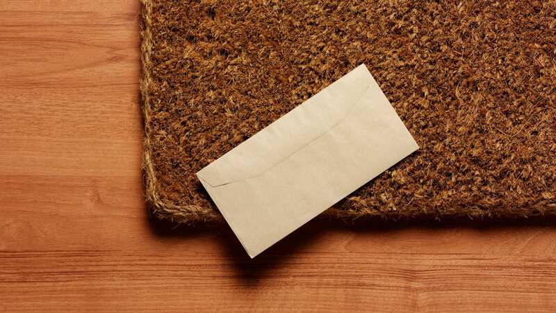 The woman was fuming over the envelope (stock image) (Image: Getty Images)