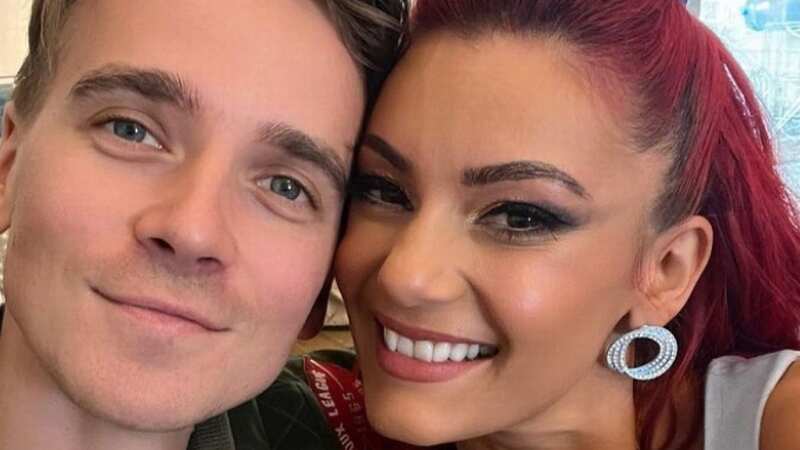 Dianne Buswell shared a sweet selfie with boyfriend Joe Sugg after her Strictly partner Bobby Brazier confessed to 